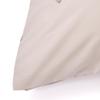 Francfranc Gathered Ribbon Pillowcase, 70x50cm, Beige