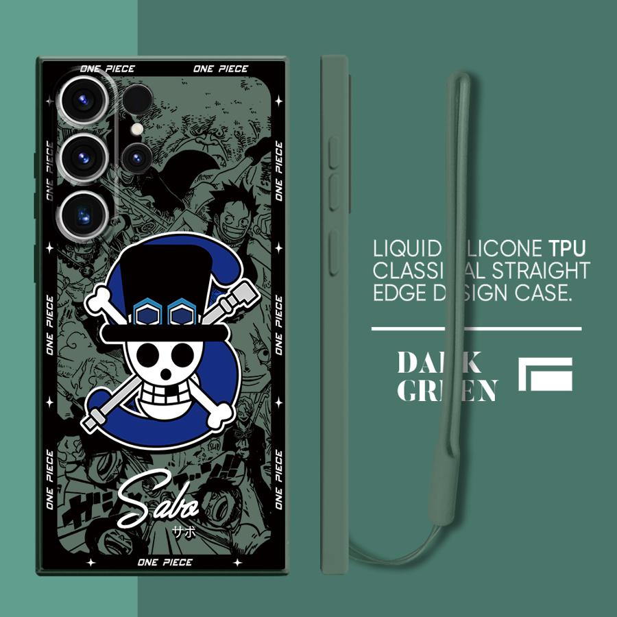 One Piece Logo Phone Cover Case for Samsung Galaxy S25 S25Edge S21 Plus S20 FE S24 Ultra Note 20 10 Ultra S23 S22