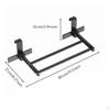 Balcony Clothesline Rack NoInstallation with Hanging Rods SpaceSaving Railing