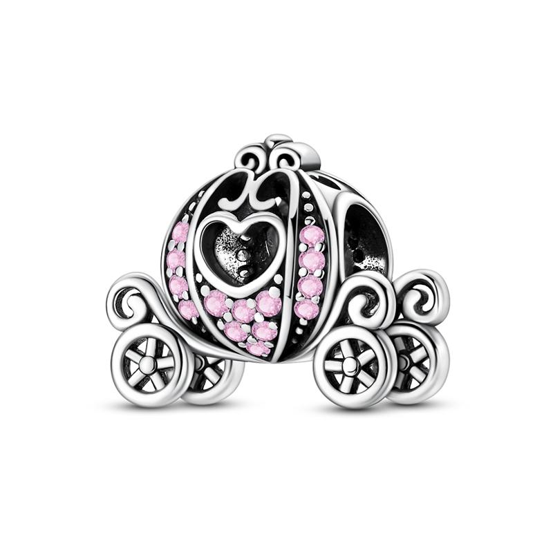 Original 925 Sterling Silver Charms Bead Heart Cat Dog Balloon Bead Fit Original Bracelet For Women DIY Accessories Jewelry Gift