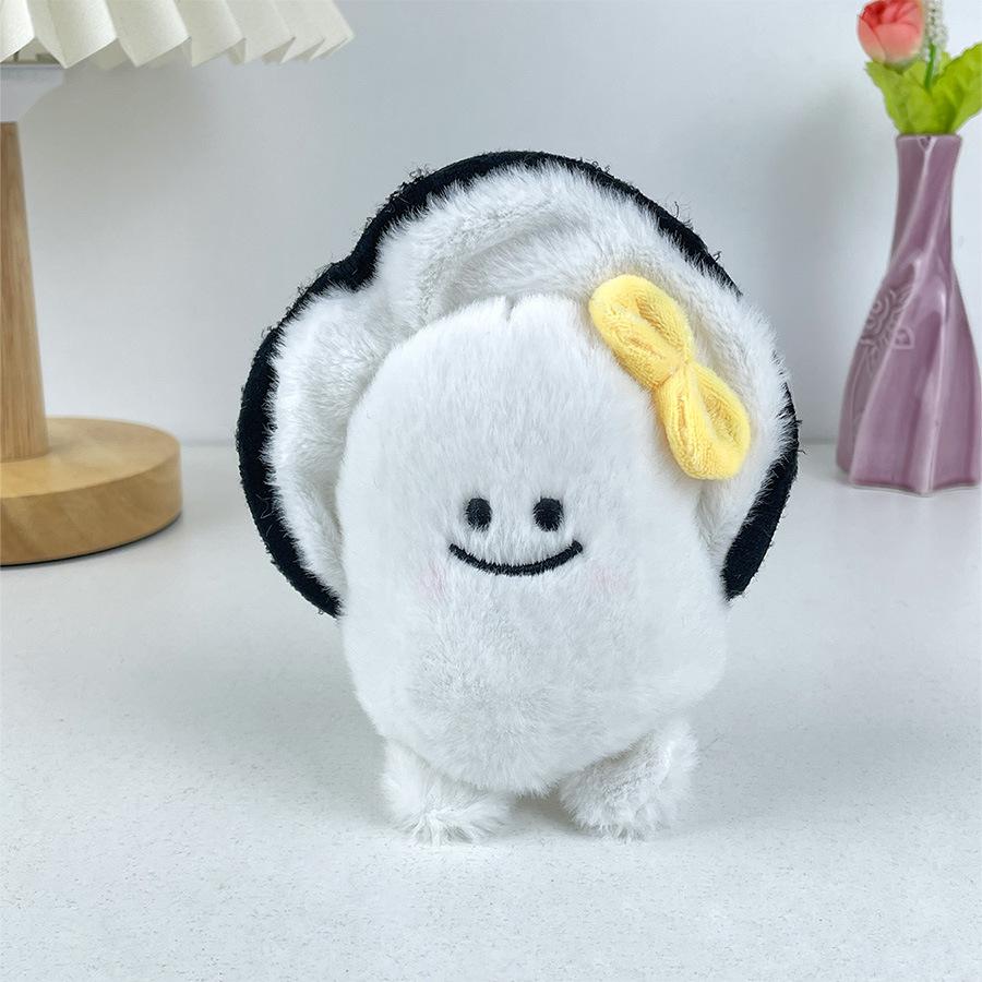 Cute Cute Oyster Short Plush Doll Oyster Doll Keychain Backpack Ornament Children's Gift Doll