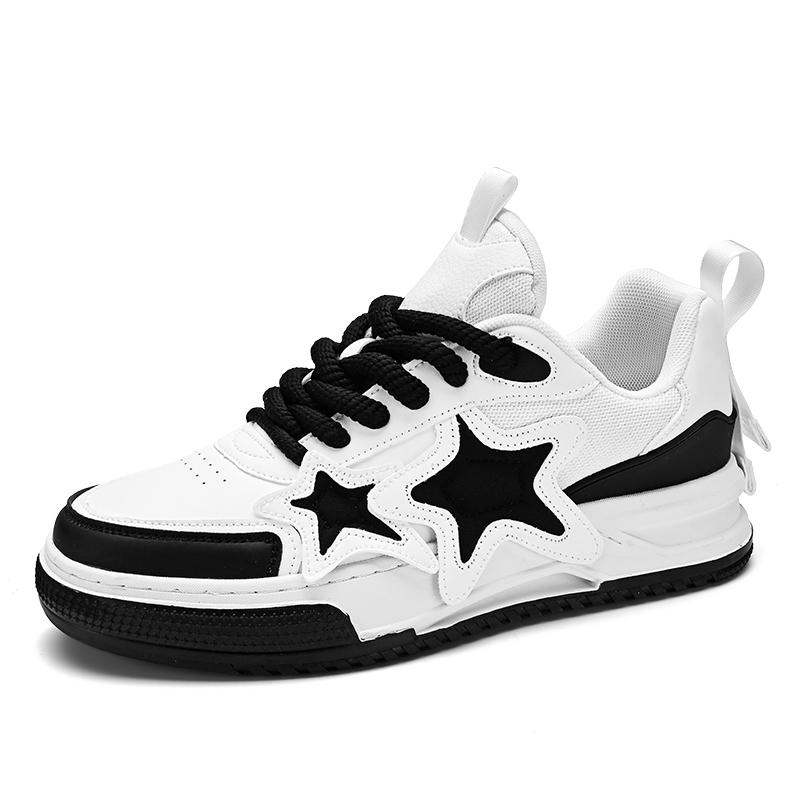 European Station Fashion Brand Casual Sports Shoes Male Low-top New Explosive Students All Match Non-slip Board Shoes Female