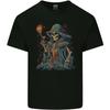 A Living Dead Wizard Skull Sorcerer Kids T-Shirt Childrens