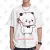 Funny Dudu Bubu Chancla Meme Cute Bear Couple Valentine Kawaii Humor Love Bears Short Sleeve Tee 100% Cotton T-Shirt