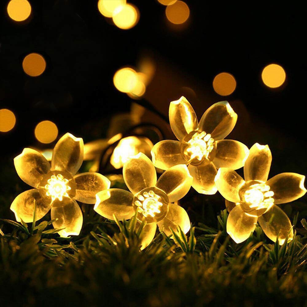 cshare Solar LED String Garden Solar LED Illumination 50 IP65 8 Automatic at Suitable for New School Solar Decorative Solar String Lights Lights,
