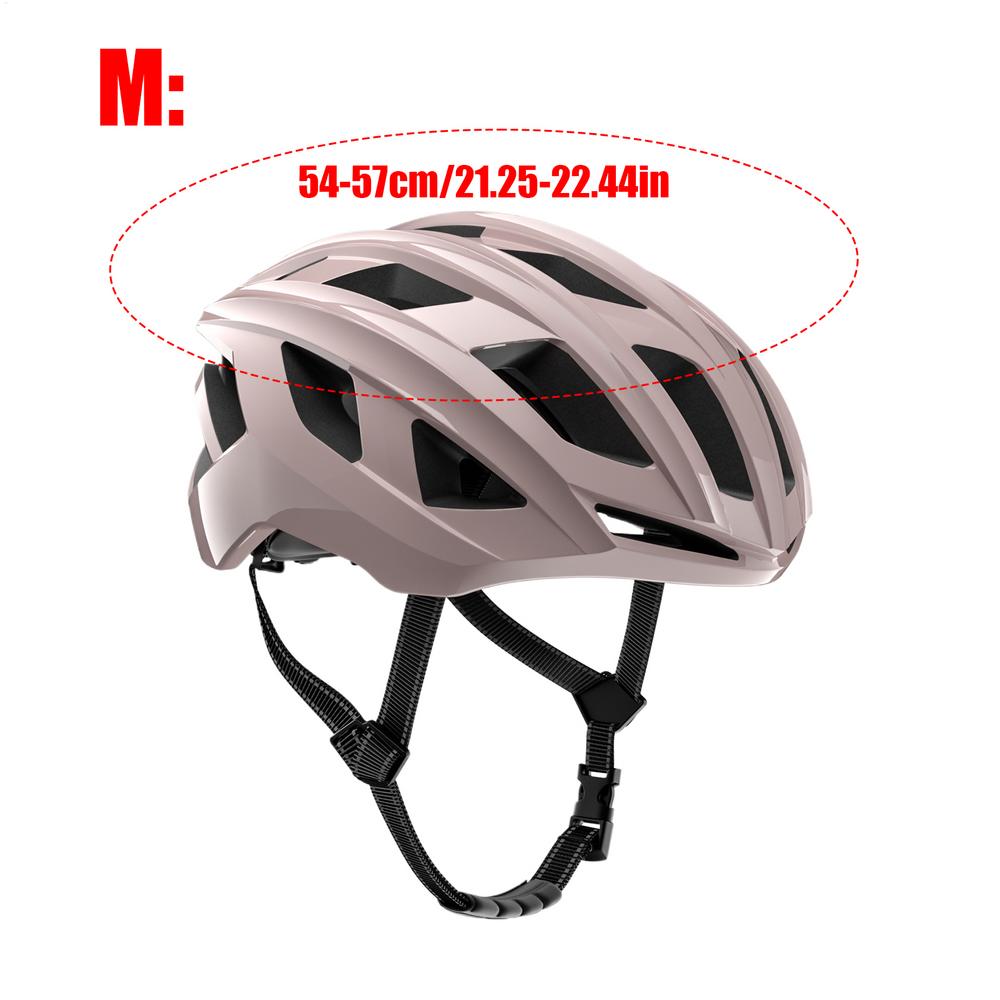 

Велосипедный шлем Женский шлем Дышащий Безопасный Регулируемый Защитное снаряжение для езды Для женщин Мужчин Велоспорт Велоспорт Спорт на открытом воздухе L розовый