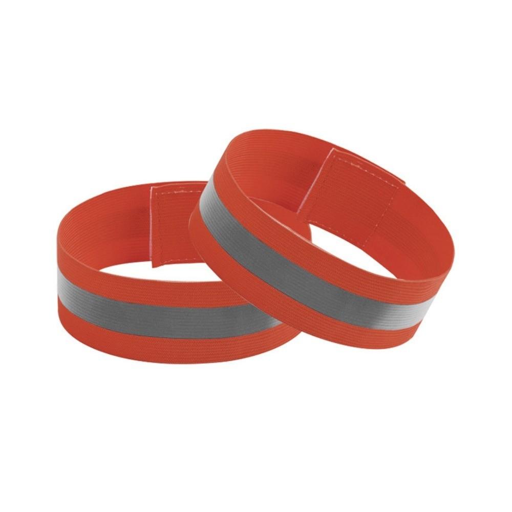6Pcs Warning Reflective Bands Elastic Wrist Ankle Straps Running Reflective Arm Bands Construction