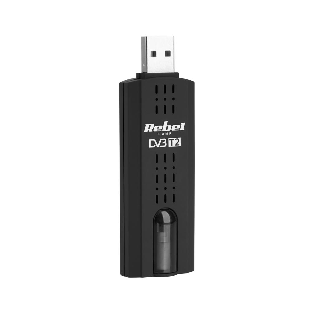 USB Digital-TV-Tuner DVB-T2 H.265 HEVC Rebel