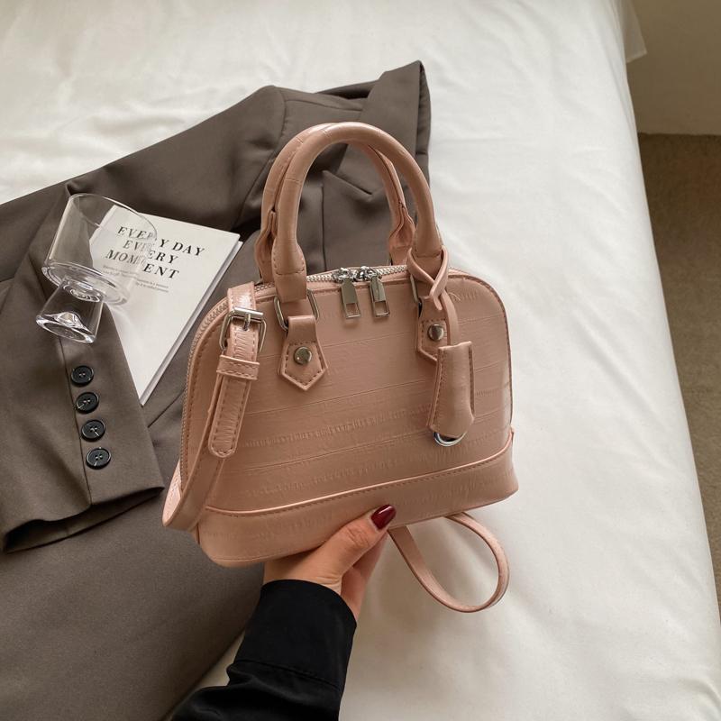 Trendy PU Leather Women Crossbody Bags Fashion Versatile Small Handbags High-Grade Sense Sliver Shoulder Bag