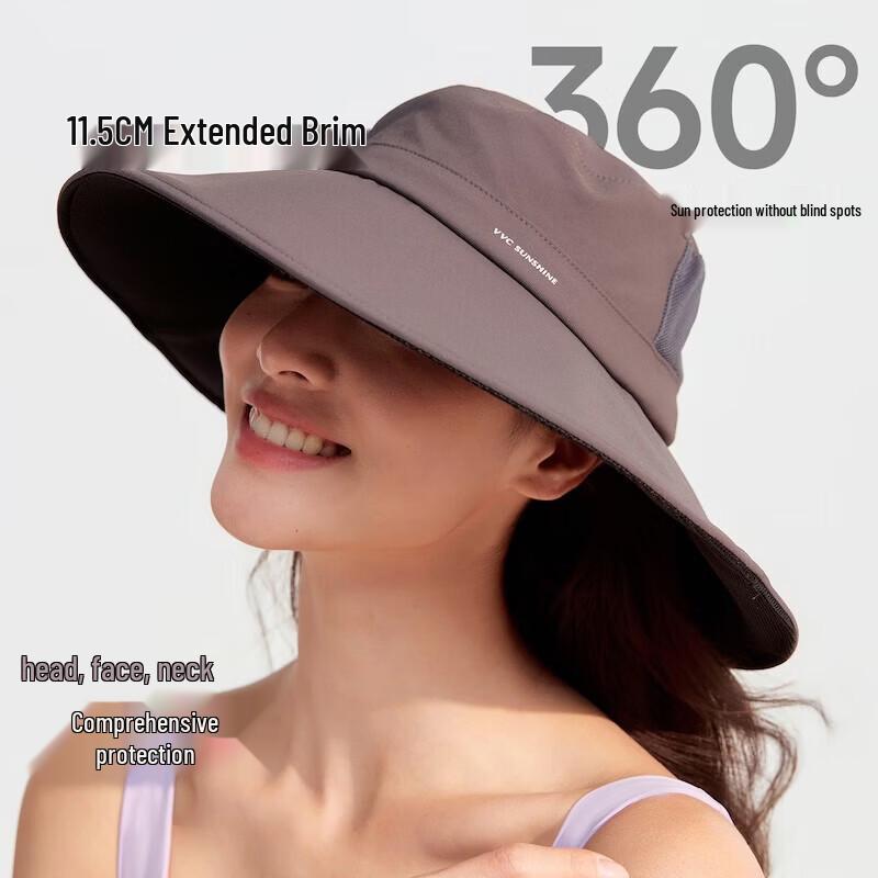 VVC Lightweight Large Brim Sun Protection Bucket Hat
