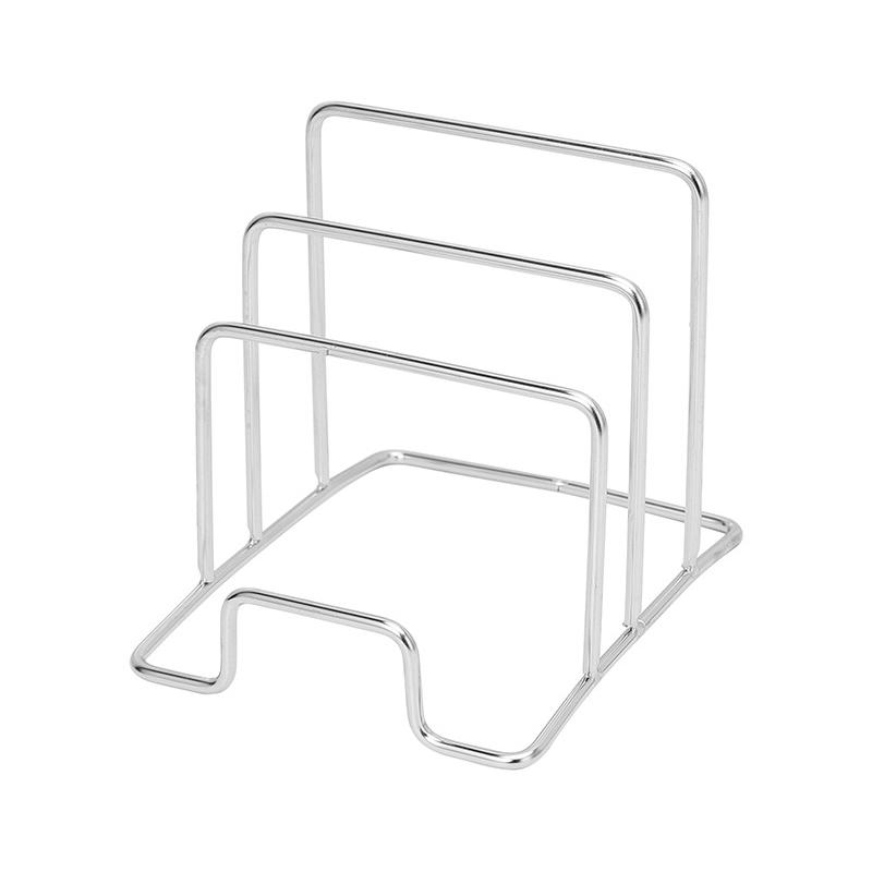 1PC Rack Shelf Stand Multi Layer Space Saving Rustproof Cutting Board Practical Kitchen Organizer Pot Lid Holder Iron Art Home