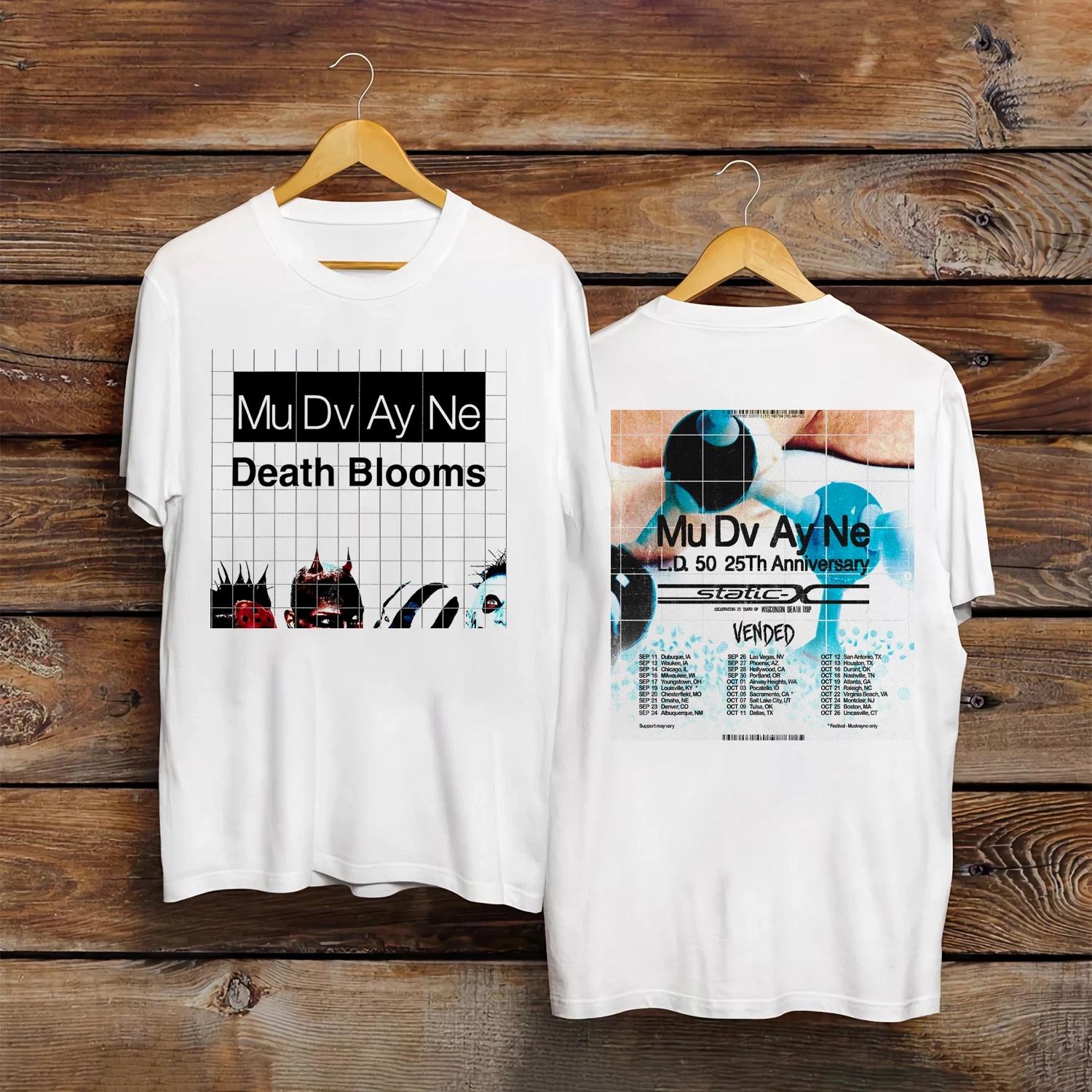 Mudvayne Summer Tour Gift for Fan Full Size S-5XL 2-sides T-shirt 2XL