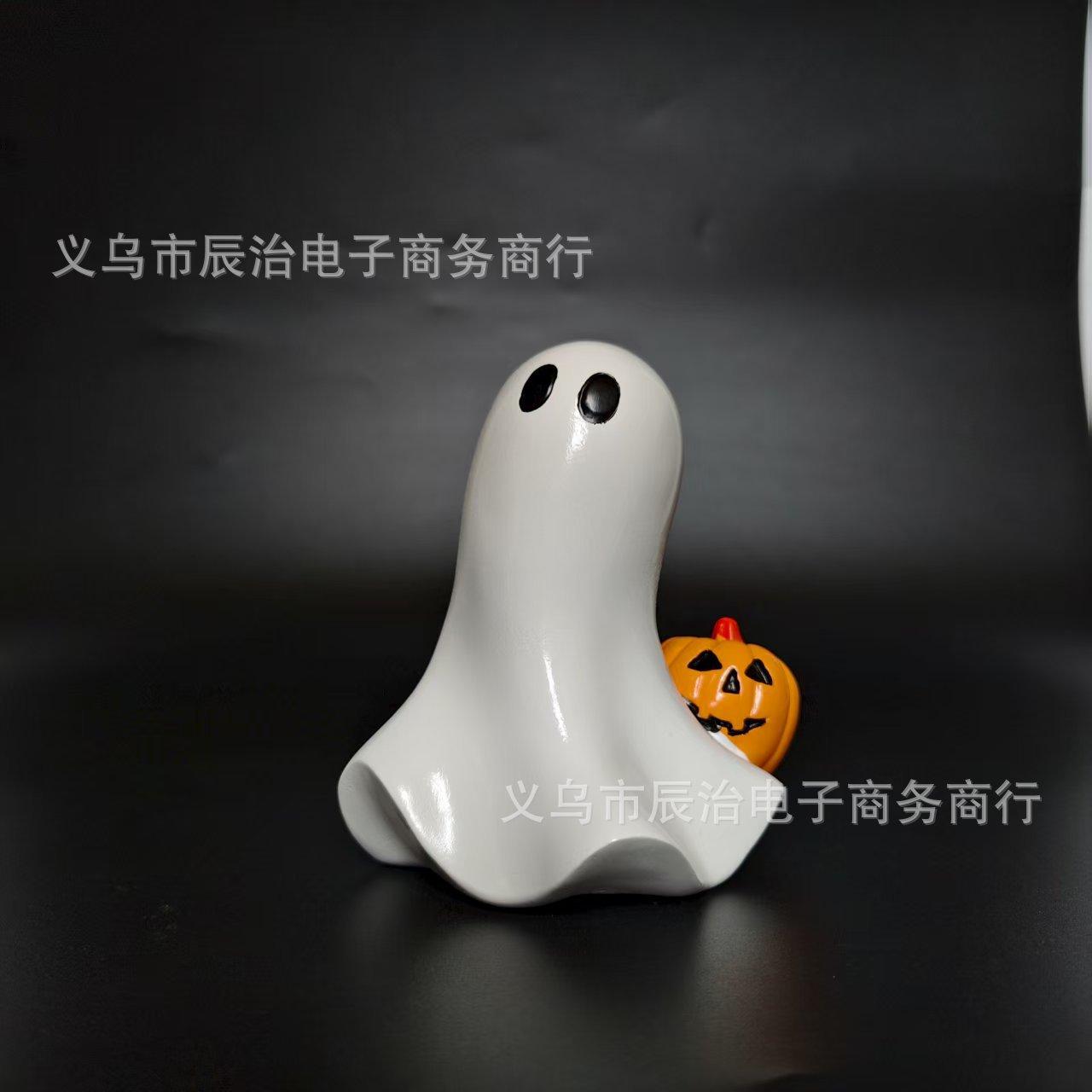 Новая полимерная статуэтка украшение декоративная милая серия призраков для вечеринки призрачный декор для дома
