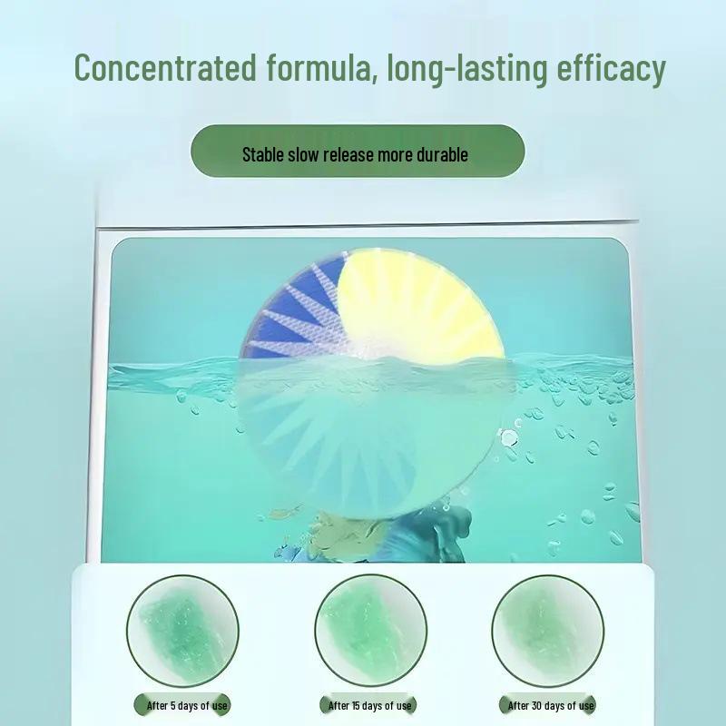 Detergent pentru vase de toaletă: Blocuri Ling - Detartrare și Deodorizare Puternice cu Parfum de Lungă Durată (20 bucăți)