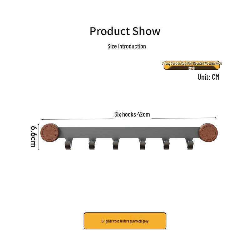 

ZNMW No-Drill Over-Door/Wall Hook Rack