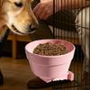 Pet hanging dog bowl Cat bowl Food bowl anti-upset hanging cage Fixed water bowl fence Drinking Bowls Food Dish Pet supplies