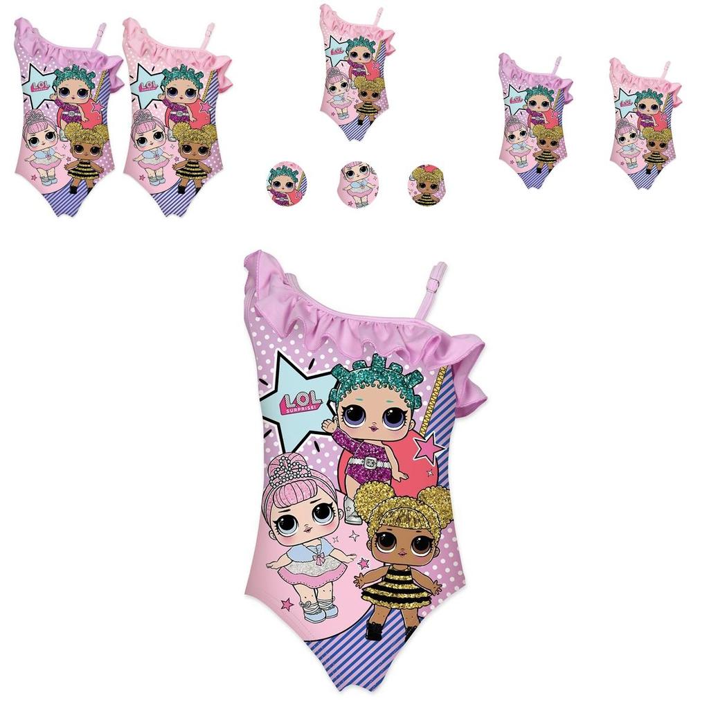 Cute 2pcs Queen Bee Lol Surprise Doll Swimsuits For Girls