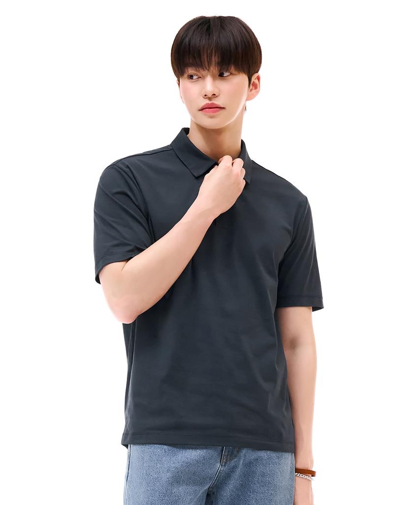 CHASECULT Men'S Cool Collared Short Sleeve T-Shirt - Green