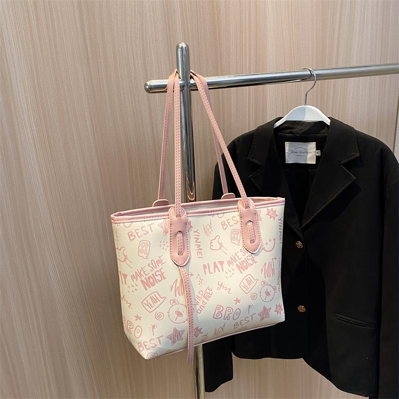 Spring 2026 Women's Large Tote Bag: Stylish, Versatile Shoulder Handbag for Fashion and Commutes