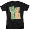 Ren And Stimpy - No Sir I Don't Like It - Adult Unisex T-Shirt - Black