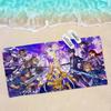 Japan Anime Sword Art Online Beach Towel Colorful Bath Towels for Girl Microfiber Quick Dry Sand Free Beach Yoga Spa Gym Pool