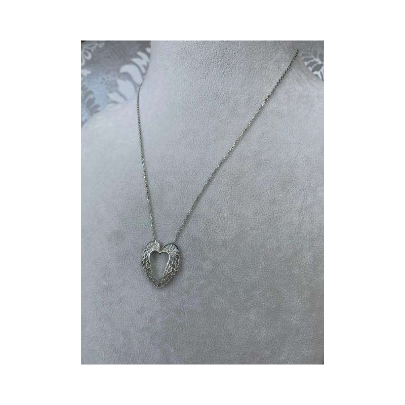 

Подвеска в виде крыла ангела из стерлингового серебра 925 пробы от Тима Десинга Серебряный цвет 45 cm серебряный