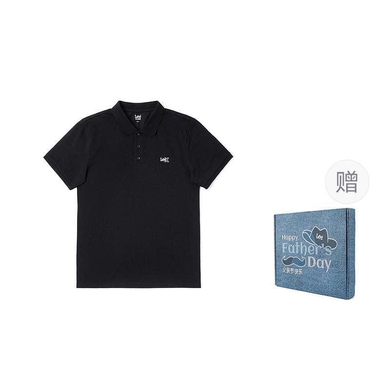 Lee SS25 Polo Shirt Unisex Black LMT009839205143K11000