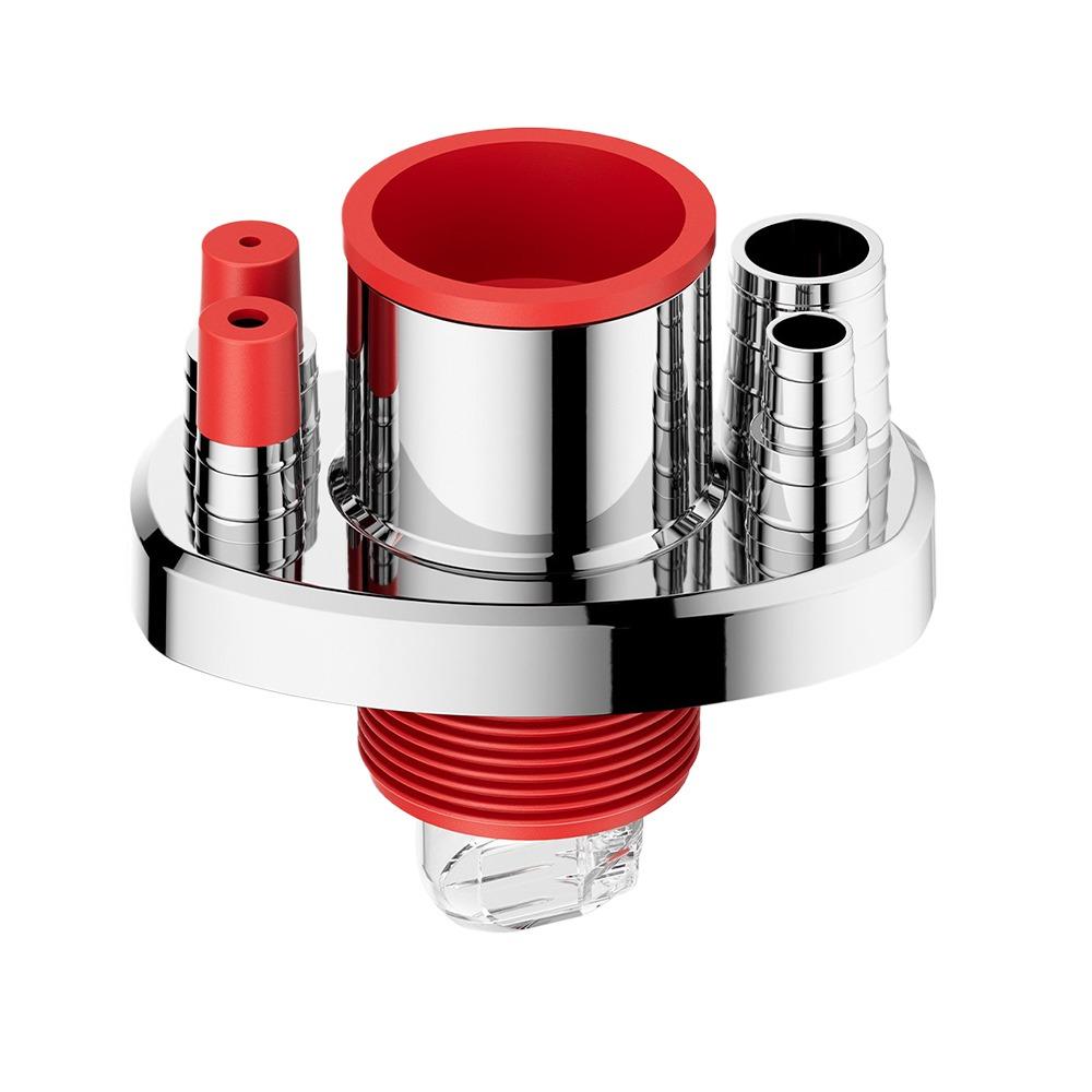 Plastic Kitchen Pipe Connector Odor-Proof Space-Saving Drainpipe Connector Sealing Multi-Functional Multi-port Drainpipe Joints