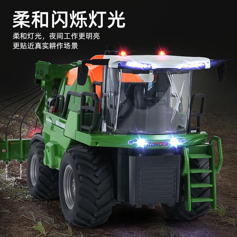 Children's Toys Remote Control 6-way Liquid Fertilization Sprinkler Remote Control Lights Farmer Car Can Spray Water