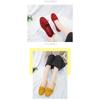 Women's Bean Shoes Spring and Autumn New European and American Bow Flat Single Shoes Round Toe Pregnant Women's Shoes