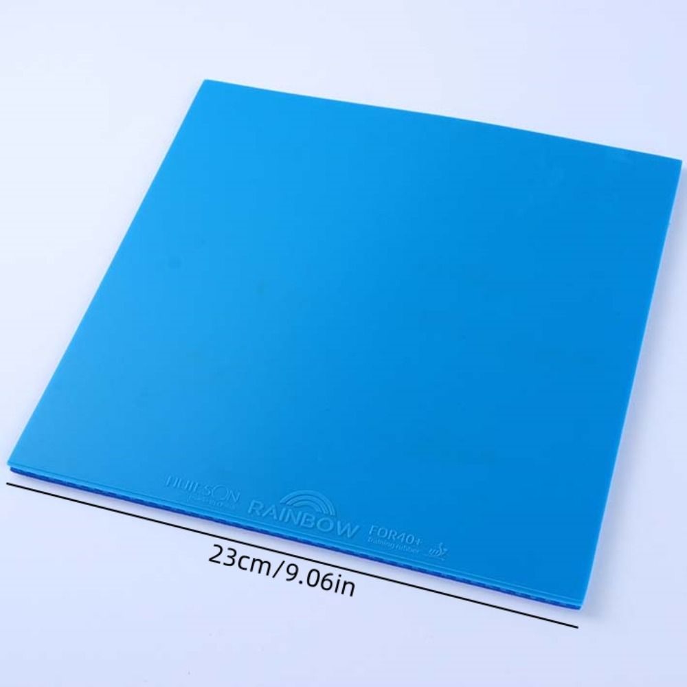 Foglio di Gomma per Tennis Tavolo ad Alta Velocità Attacco Rapido Gomma Ping Pong Arcobaleno Ultra Spin 2.0mm Gomma Tennis Tavolo