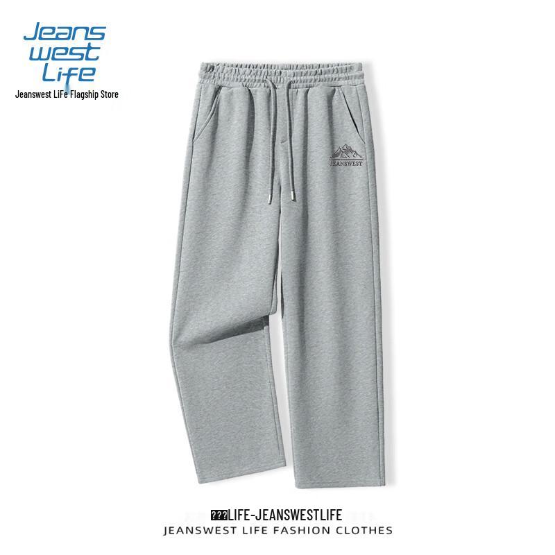 

JEANSWEST LIFE Мужские повседневные свободные прямые джинсы M