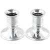 One Pair Taper Candle Holder Base For Standard Candlestick Home Room Decor Gear