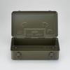Toyo Steel Tool Box TB-362 Width approximately 38cm Depth 22cm Height 15cm Made Japan Storage Black