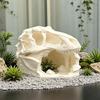 3D Printed Reptiles Hide Cave Tyrannosaurus Skull Ornament Geckos Lizards Snake Shelter Ice Cave Reptiles Hideouts for Fish Tanks Accessories