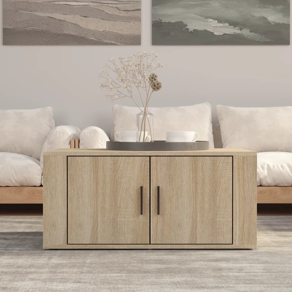  Konferenční stolek, dub sonoma, 80x50x36 cm materiál na bázi dřeva