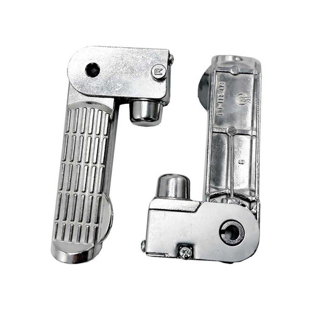 Foldable Electric Bicycle Pedals Aluminum Zinc Zinc Alloy E Bike Foot Rests Motorcycle Foot Pegs  Cycling