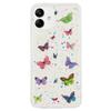 For Samsung Galaxy A05 4G Case Anti Drop TPU Phone Back Cover Epoxy Glitter Butterfly