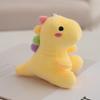 12cm Cute Dinosaur Plush Doll Toys Pendant Bag Accessories Keychain Pendant Bag Car Pendant Children's Gifts