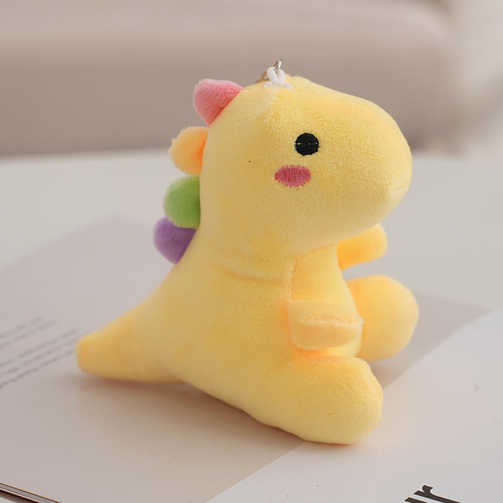12cm Roztomilý Plyšový Přívěsek Hračka Dinosaurus Přívěsek Doplňky na Tašku Klíčenka Přívěsek na Tašku Přívěsek do Auta Dětské Dárky