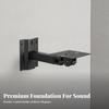 Speaker Wall Mount Bracket Full Motion Bookshelf Sturdy