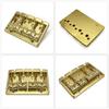 Bass Bridge Assembly, Alloy Bass Fixed Bridge for 4 Strings Electric Bass Use Bass Bridge Assembly Replacement Bridge