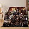Classics L-Lord of The Rings H-Hobbit Movie Flannel Blanket,Warm and Cozy Soft Throw Blanket for Home Bedroom Bed Sofa Cover Kid