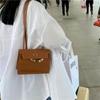 Yi Jinyuan Torba taneczna Damska Fioletowa Anemon Kwadratowa 2022 Modna Uniwersalna Na ramię Kelli Cross-body