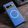 Etui na Pixel 9 8 7 6 9Pro XL 8A 7A 6A Tkanina Ładowanie bezprzewodowe Magnes do Magsafe Pokrowiec Odporny na wstrząsy dla Google Pixel7