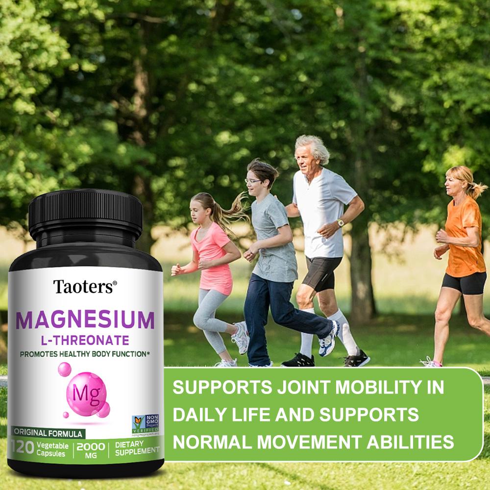 Magnesium-L-Threonat, 2000 mg, 120 Kapseln