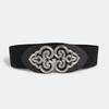 Contemporary Womens Waist Wrap With Engraved Design And Tension Adjustment For Casual And Formal Looks