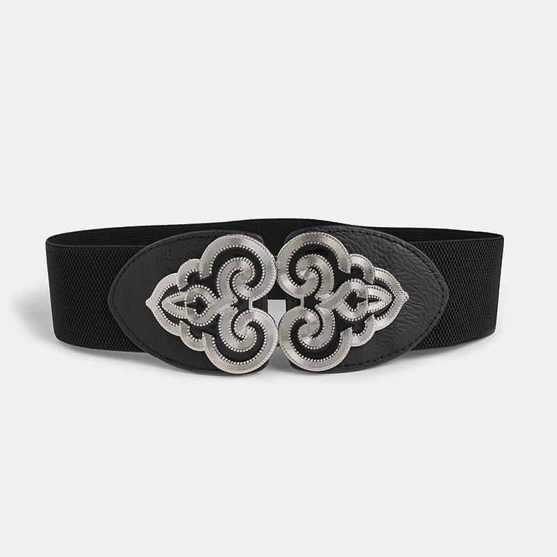 Contemporary Waist Womens Wrap With Engraved Design And Tension Adjustment For Casual And Formal Looks