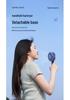 6-Speed Mini Handheld USB Fan: Silent, Strong, Portable with Digital Display – Perfect for Desktop or Travel