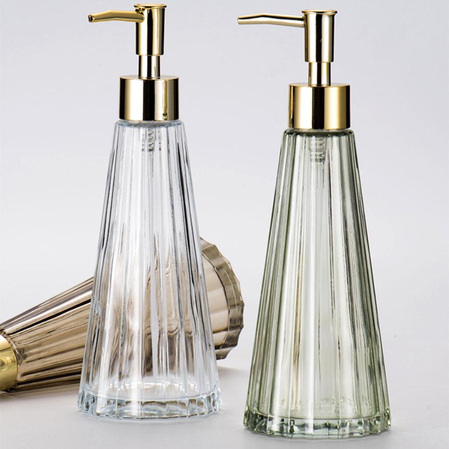 Sticlă de loțiune în formă de umbrelă, dozator de săpun de lux, 300 ml, reîncărcabilă, sticlă de gel de duș lichid, pentru baie de hotel